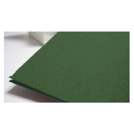 Serviette Papier Molletonnée 40x40 Verte (1.200 Unités)