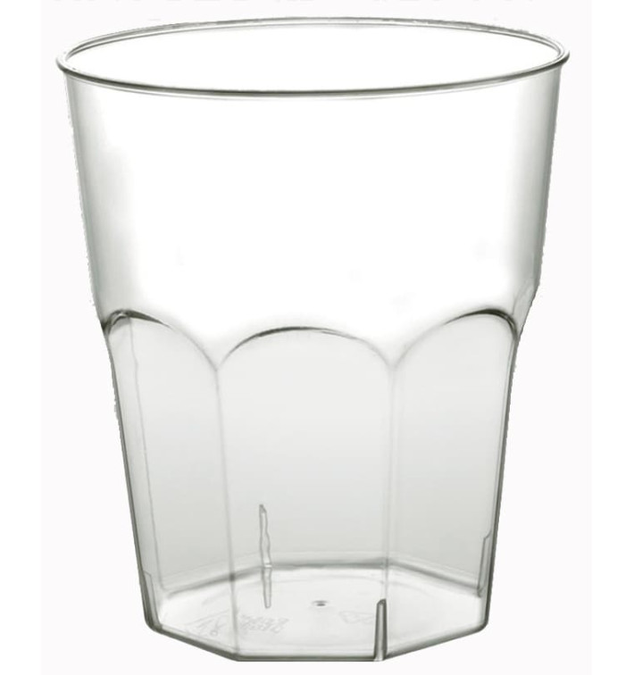 Verre Plastique à Cocktail Transp. PS Ø84mm 270ml (20 Utés)