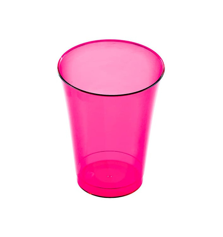 Verre Plastique Injecté Framboise 230 ml (10 Unités)