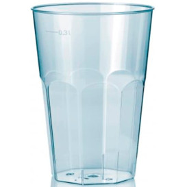 Verre Plastique "Deco" PS 300ml (30 Unités)