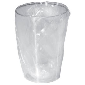 Verre Plastique Moon Emballé Transp. PS 230ml (50 Unités)