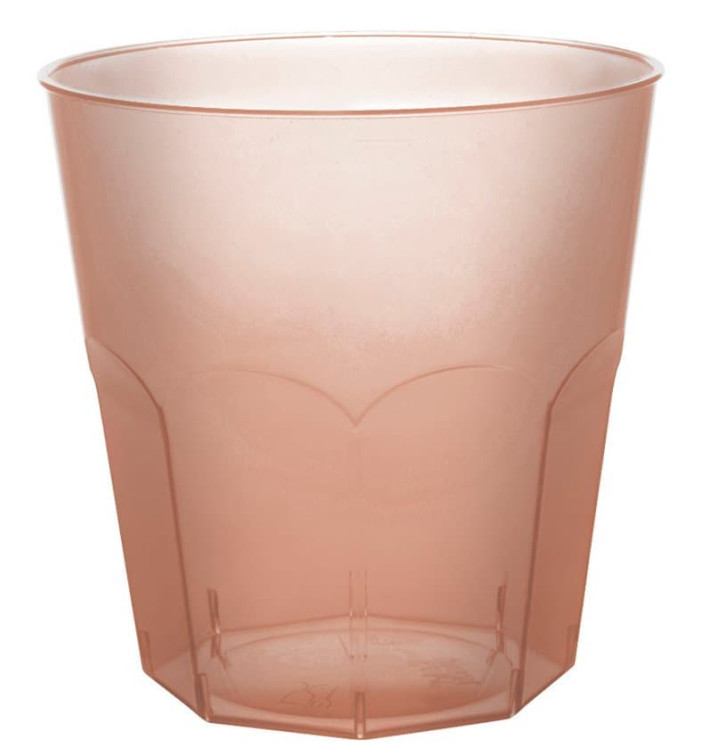Verre Plastique Marron Transp. PS Ø73mm 220ml (50 Utés) Verre Plastique Marron Transp. PS Ø73mm 220ml (50 Utés)