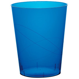 Verre Plastique Moon Bleu Transp PS 320ml (20 Unités)