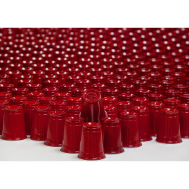 Gobelet Plastique Rouge Americain 16 Oz/470ml (50 Utés)