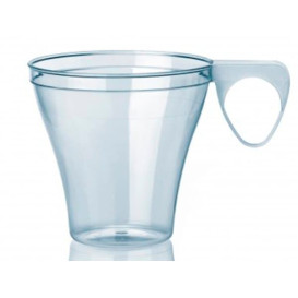 Tasse Plastique Dur Transparent 80ml (40 Unités)