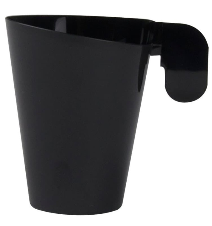 Tasse Plastique Design Noir 155ml (12 Unités) Tasse Plastique Design Noir 155ml (12 Unités)
