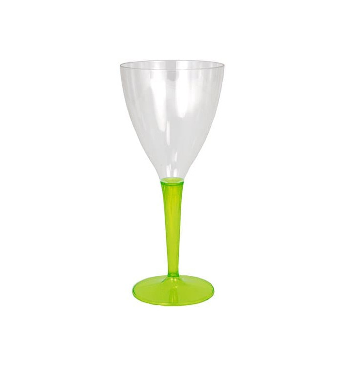 Verre à Vin Plastique Vert 130ml (6 Utés) Verre à Vin Plastique Vert 130ml (6 Utés)