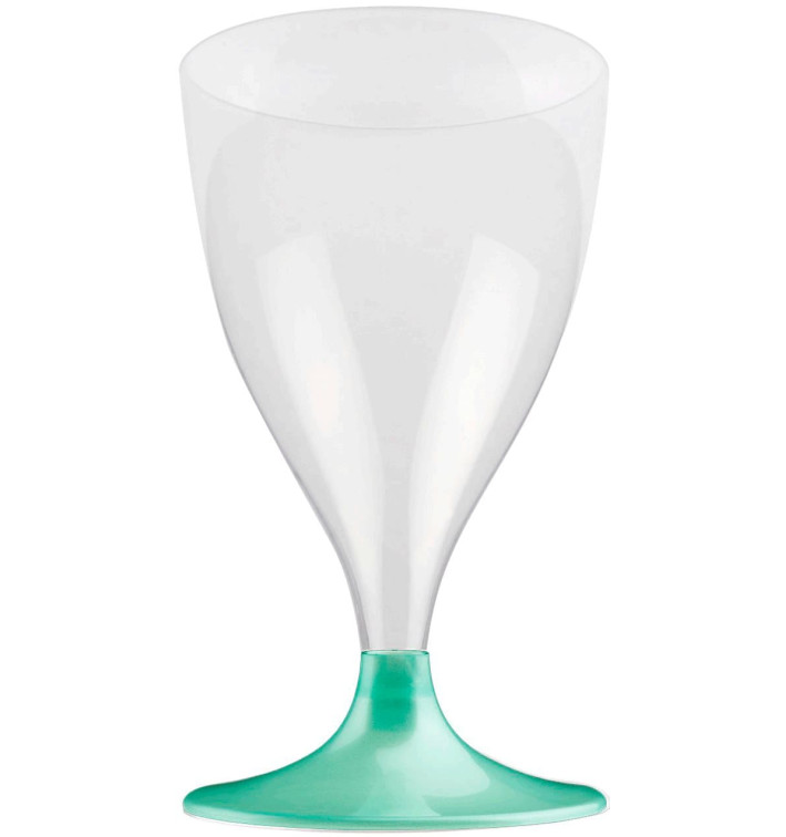 Flûte Plastique Vin Pied Tiffany Perlé 200ml 2P (20 Utés) Flûte Plastique Vin Pied Tiffany Perlé 200ml 2P (20 Utés)