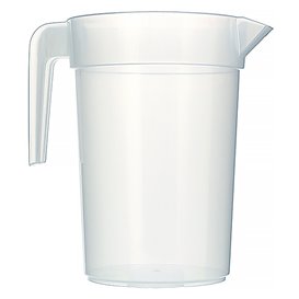Carafe d'eau plastique de 1l "Incassable" (10 Unités)