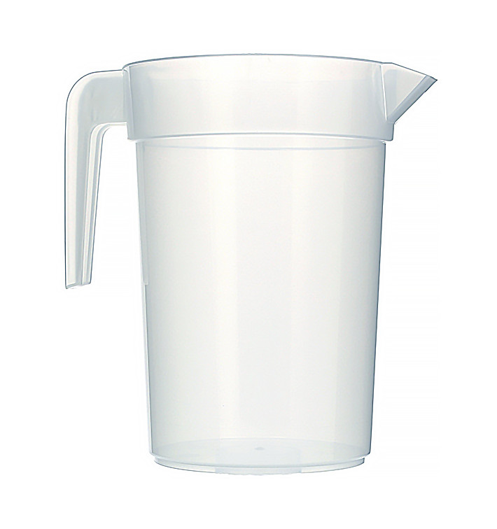 Carafe d'eau en plastique réutilisable de 1 L 