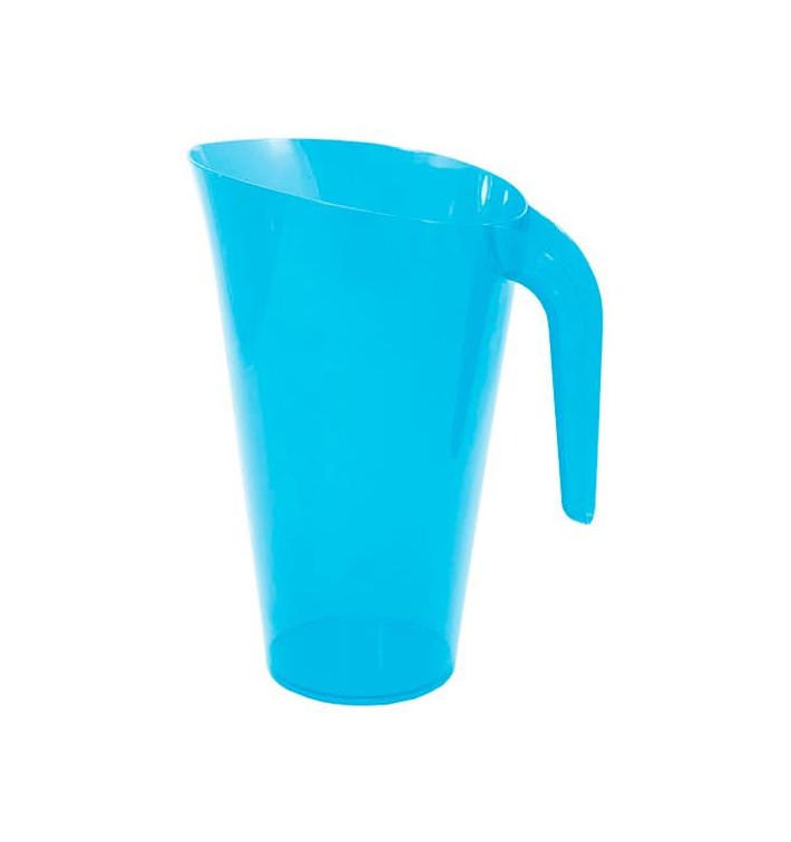 Carafe Plastique Turquoise Réutilisable 1.500 ml (20 Unités)