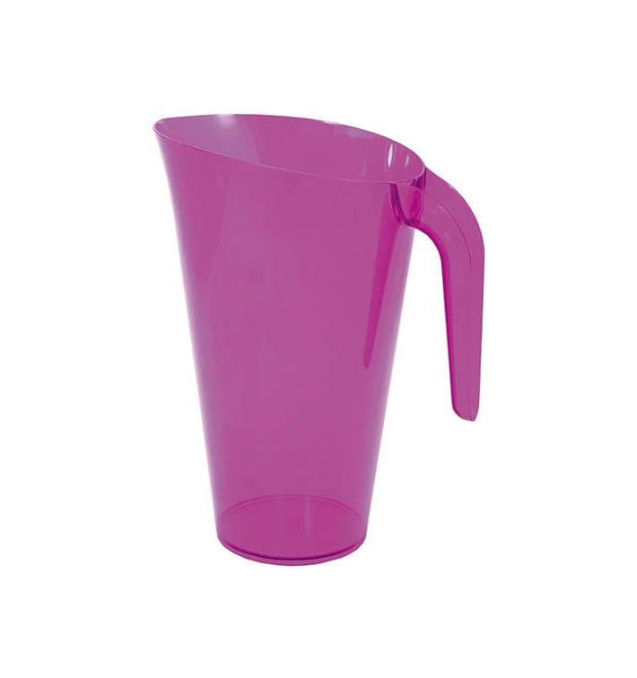 Carafe Plastique Aubergine Réutilisable 1.500 ml (1 Unité)