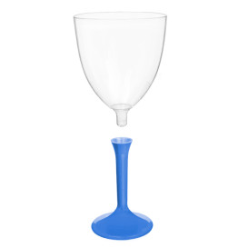 VERRES A EAU - 200 ML - 4 PCS - BLEU