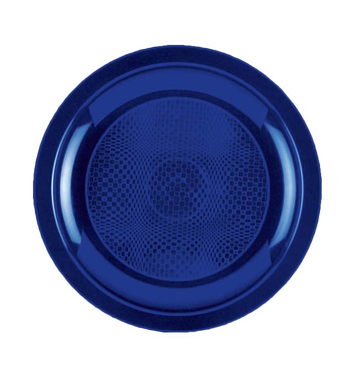 Assiette Plastique Réutilisable Plate Bleu PP Ø185mm (600 Utés) Assiette Plastique Réutilisable Plate Bleu PP Ø185mm (600 Utés)
