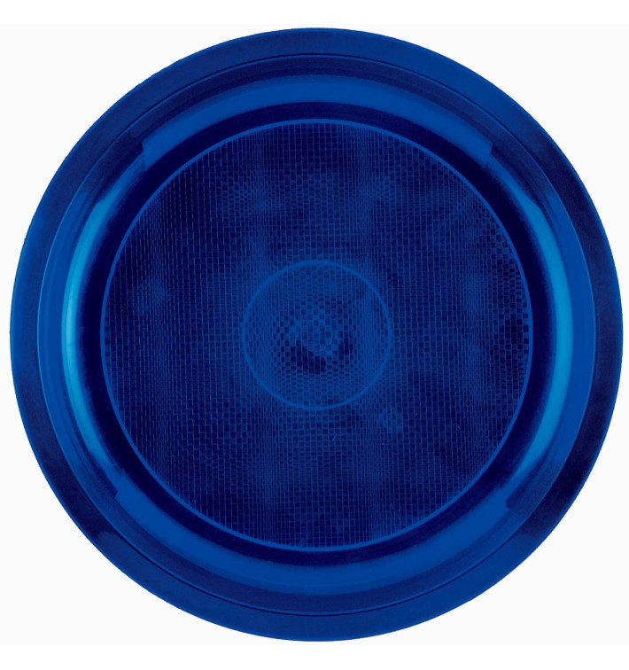 Assiette Plastique Réutilisable Bleu PP Ø290mm (300 Utés) Assiette Plastique Réutilisable Bleu PP Ø290mm (300 Utés)