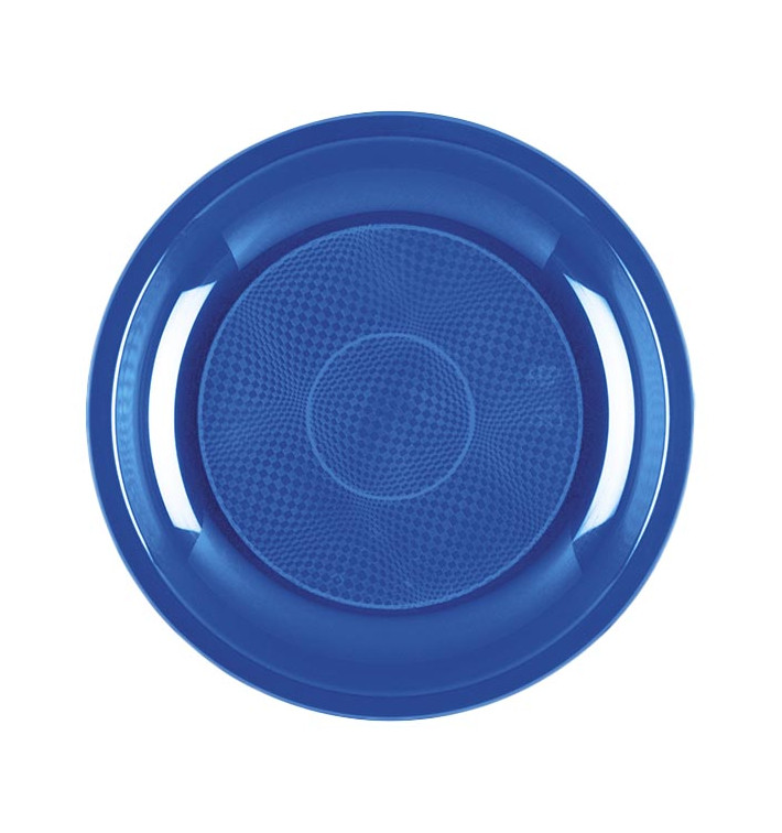 Assiette Plastique à Dessert Bleu Mediterranée Round PP Ø185mm (50 Utés) Assiette Plastique à Dessert Bleu Mediterranée Round PP Ø185mm (50 Utés)
