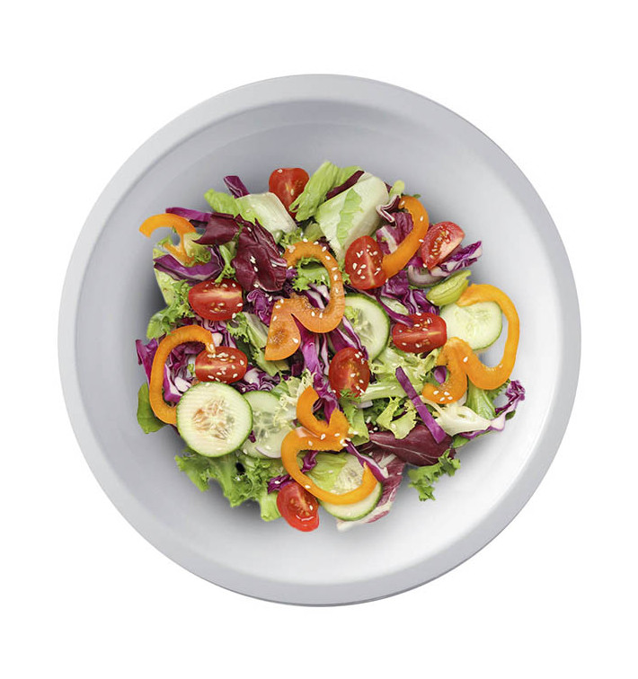 Assiette Plastique Réutilisable Plate Blanc PP Ø220mm (600 Utés) Assiette Plastique Réutilisable Plate Blanc PP Ø220mm (600 Utés)