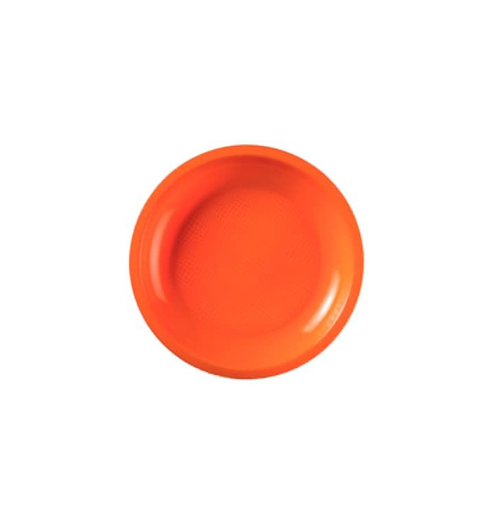 Assiette Plastique Réutilisable Plate Orange PP Ø220mm (50 Utés) Assiette Plastique Réutilisable Plate Orange PP Ø220mm (50 Utés)