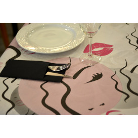 Nappe en papier 1x1m "Kiss" 37g (400 Unités)