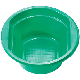 Bol Plastique PS Vert 250ml Ø12cm (660 unités)