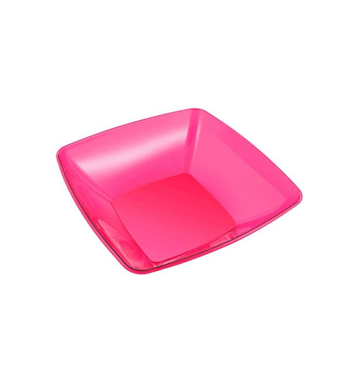 Bol PS Cristal Dur Framboise 3500ml 28x28cm (20 Utés) Bol PS Cristal Dur Framboise 3500ml 28x28cm (20 Utés)