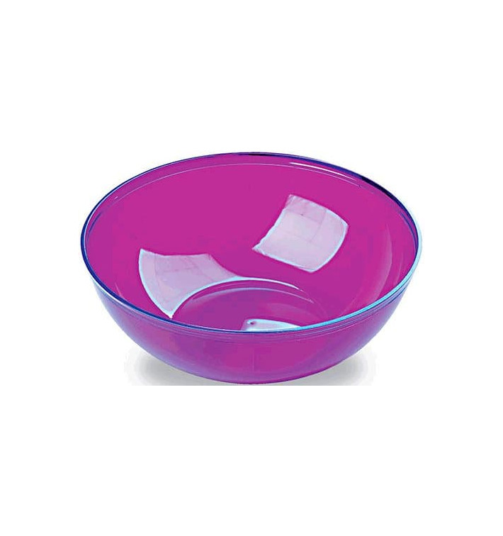 Bol PS Cristal Dur Aubergine 3500ml Ø27cm (20 Utés) Bol PS Cristal Dur Aubergine 3500ml Ø27cm (20 Utés)