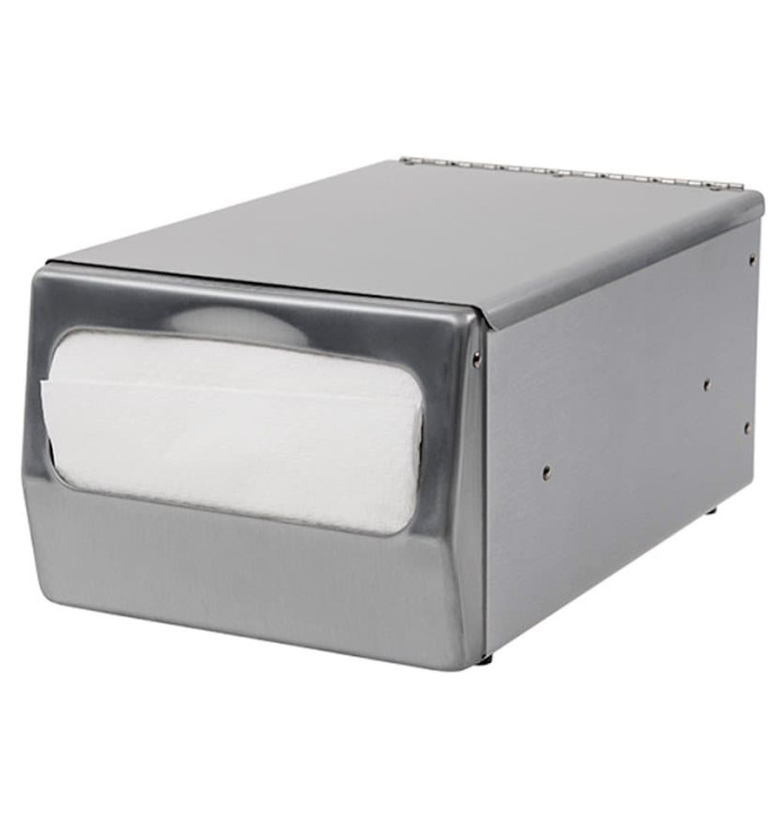 Distributeur Serviettes pour Comptoir Acier Inoxydable (1 Uté) Distributeur Serviettes pour Comptoir Acier Inoxydable (1 Uté)