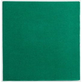 Serviette Papier Double Point 25x25cm Vert (1400 Utés)