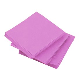 Serviette en Papier Micro Point 20x20cm Violet (100 Utés)