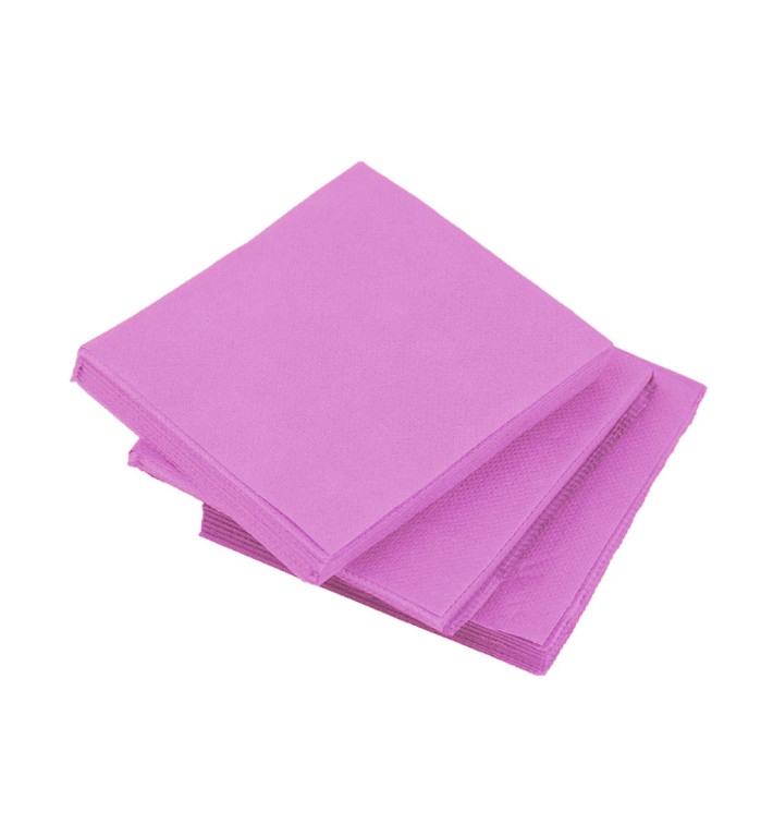 Serviette en Papier Micro Point 20x20cm Fuchsia (2.400 Utés) Serviette en Papier Micro Point 20x20cm Fuchsia (2.400 Utés)