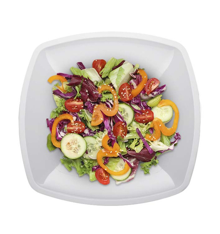 Assiette Plastique Réutilisable Plate Blanc PS 300mm (144 Utés) Assiette Plastique Réutilisable Plate Blanc PS 300mm (144 Utés)