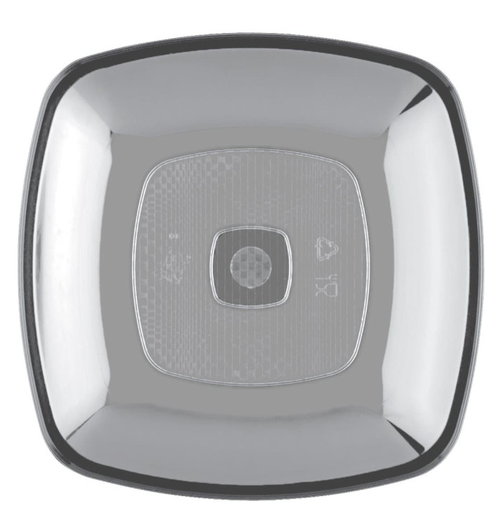 Assiette Plastique Réutilisable Plate Transp. PS 180mm (25 Utés) Assiette Plastique Réutilisable Plate Transp. PS 180mm (25 Utés)