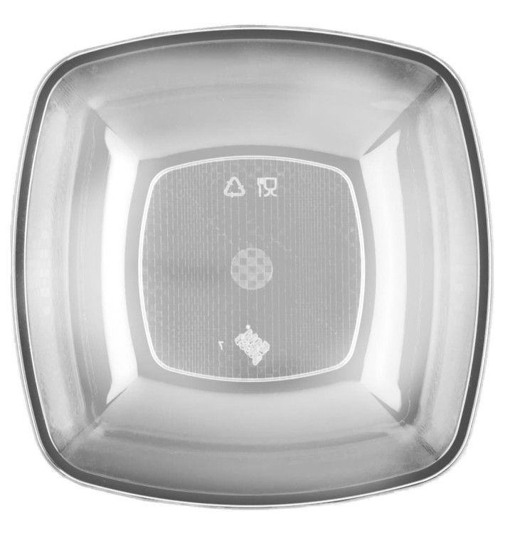 Assiette Plastique Réutilisable Creuse Transp. PS 180mm (25 Utés) Assiette Plastique Réutilisable Creuse Transp. PS 180mm (25 Utés)