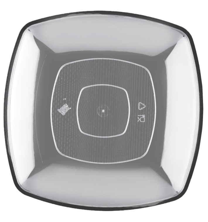 Assiette Plastique Réutilisable Plate Transp. PS 230mm (300 Utés) Assiette Plastique Réutilisable Plate Transp. PS 230mm (300 Utés)
