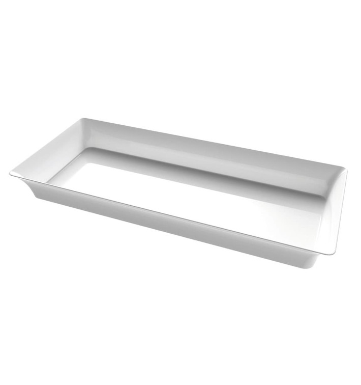 Mini Plateau Rectangulaire "Karo" Trans. 5x13cm (288 Unités) Mini Plateau Rectangulaire "Karo" Trans. 5x13cm (288 Unités)