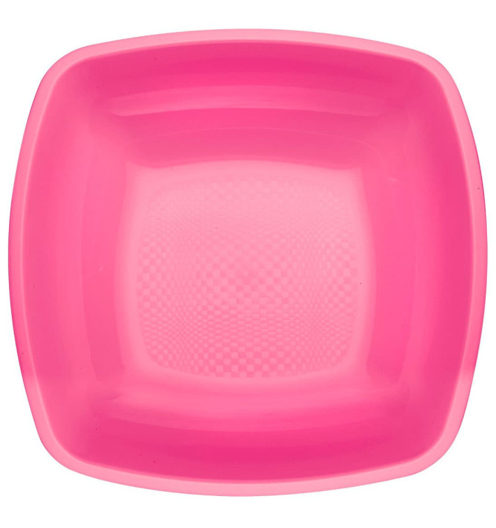 Assiette Plastique Réutilisable creuse Fuchsia PP 180mm (25 Utés) Assiette Plastique Réutilisable creuse Fuchsia PP 180mm (25 Utés)