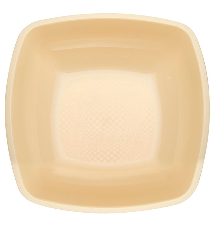 Assiette Plastique Réutilisable Creuse Crème PP 180mm (25 Utés) Assiette Plastique Réutilisable Creuse Crème PP 180mm (25 Utés)