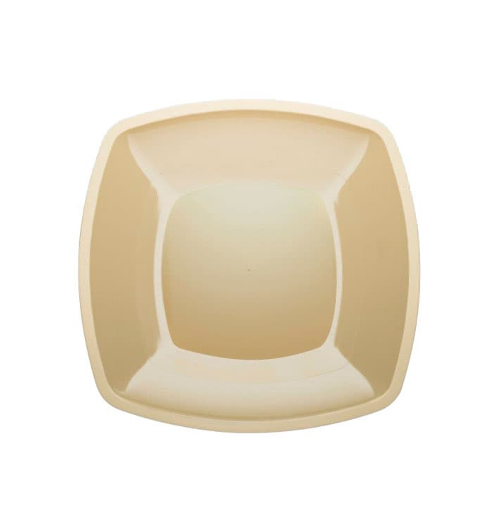 Assiette Plastique Réutilisable Plate Creme PS 300mm (12 Utés) Assiette Plastique Réutilisable Plate Creme PS 300mm (12 Utés)