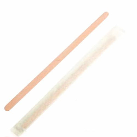 Agitateur à Café en Bois 114mm Emballé (10.000 Unités)