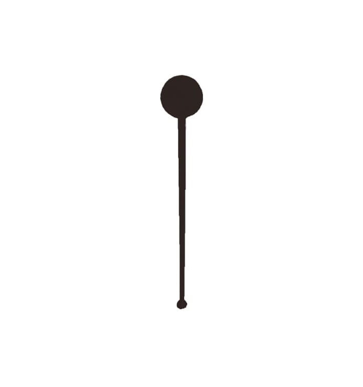 Agitateur à Boisson Plastique Noir 175mm Agitateur à Boisson Plastique Noir 175mm