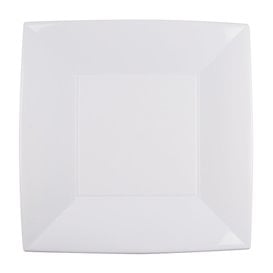 Assiette Plastique Réutilisable Plate Blanc PP 290mm (144 Utés)