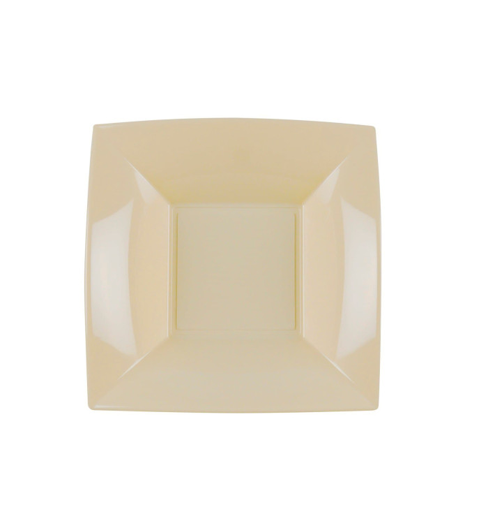 Assiette Plastique Creuse Crème Nice PP 180mm (25 Utés) Assiette Plastique Creuse Crème Nice PP 180mm (25 Utés)