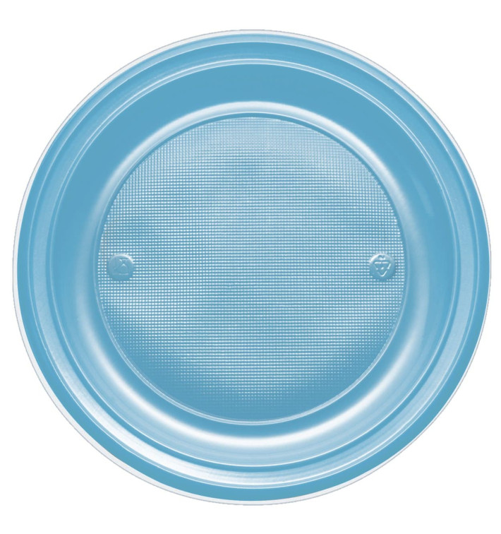 Assiette Plastique PS Creuse Turquoise Ø220mm (600 Unités) Assiette Plastique PS Creuse Turquoise Ø220mm (600 Unités)