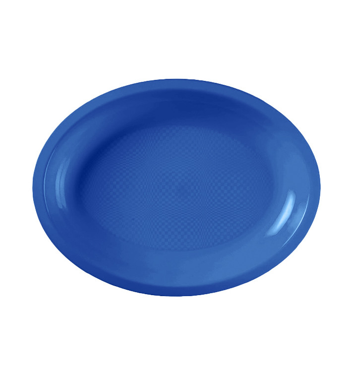 Plateau Ovale Bleu Mediterranée Round PP 305mm (300 Utés) Plateau Ovale Bleu Mediterranée Round PP 305mm (300 Utés)
