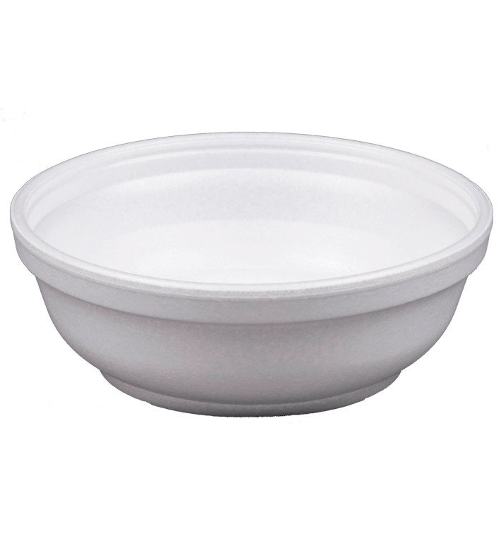 Bol en Foam Blanc 6OZ/180ml Ø11cm (50 Unités) Bol en Foam Blanc 6OZ/180ml Ø11cm (50 Unités)
