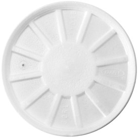 Couvercle Isotherme Ventilé Blanc Ø11,7cm (50 Utés)