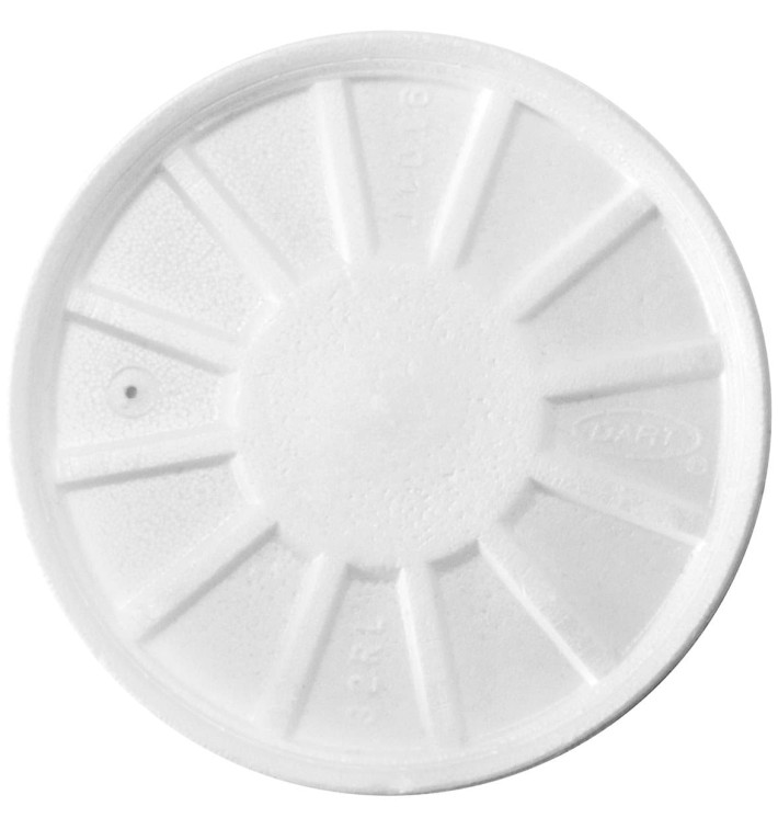 Couvercle Isotherme Ventilé Blanc Ø11,7cm (50 Utés)