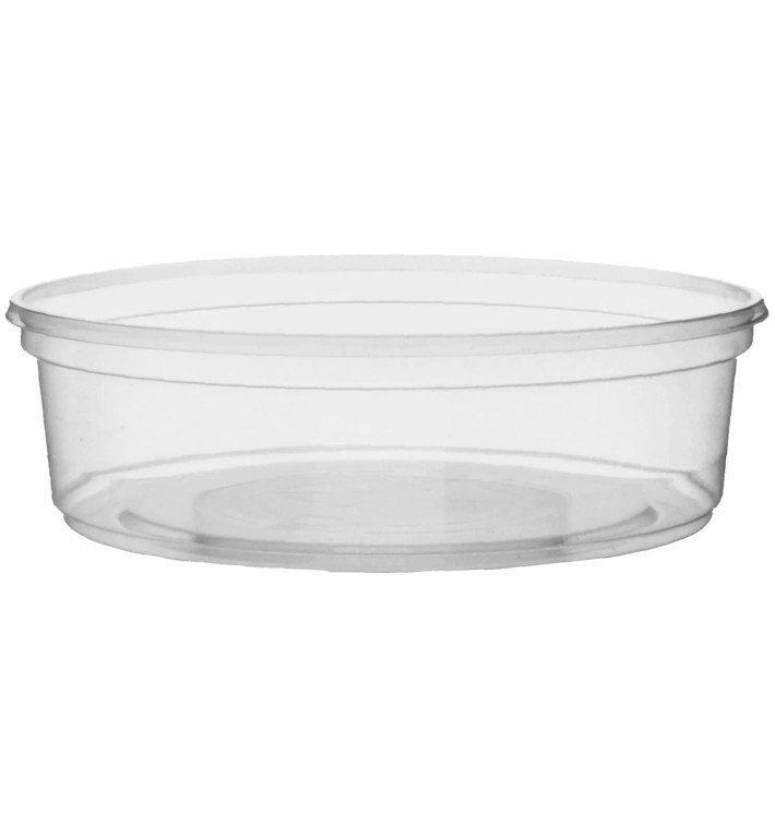 Pot en Plastique Transparent 125ml Ø10,5cm (1.000 Utés) Pot en Plastique Transparent 125ml Ø10,5cm (1.000 Utés)