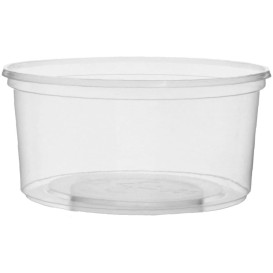 Pot en Plastique Transparent 250ml Ø10,5cm (100 Utés)