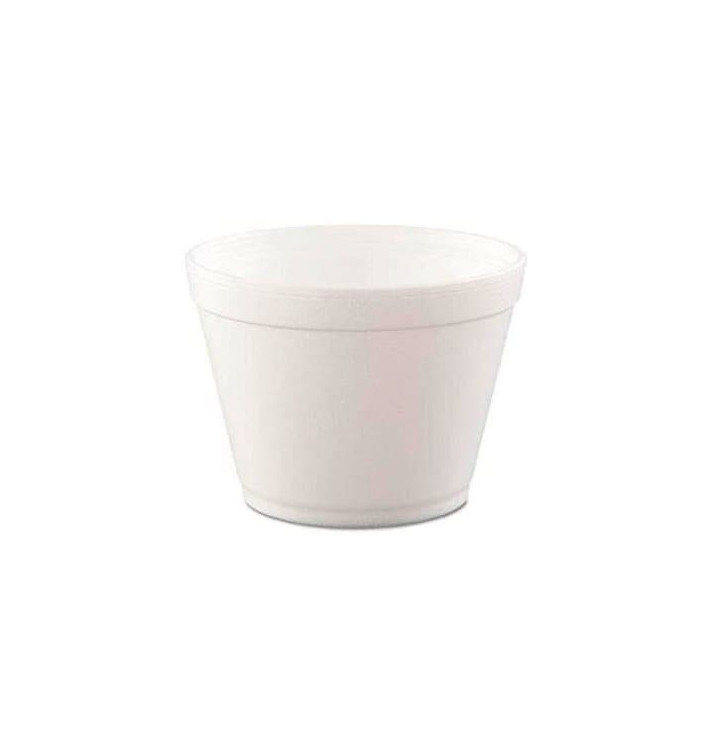 Pot en Foam Blanc 16OZ/480ml Ø11cm (500 Unités) Pot en Foam Blanc 16OZ/480ml Ø11cm (500 Unités)